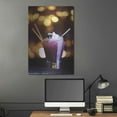 thumbnail image 5 of Luxe Metal Art 'Purple Nurple' by Epic Portfolio, Metal Wall Art, 24"x36", 5 of 9