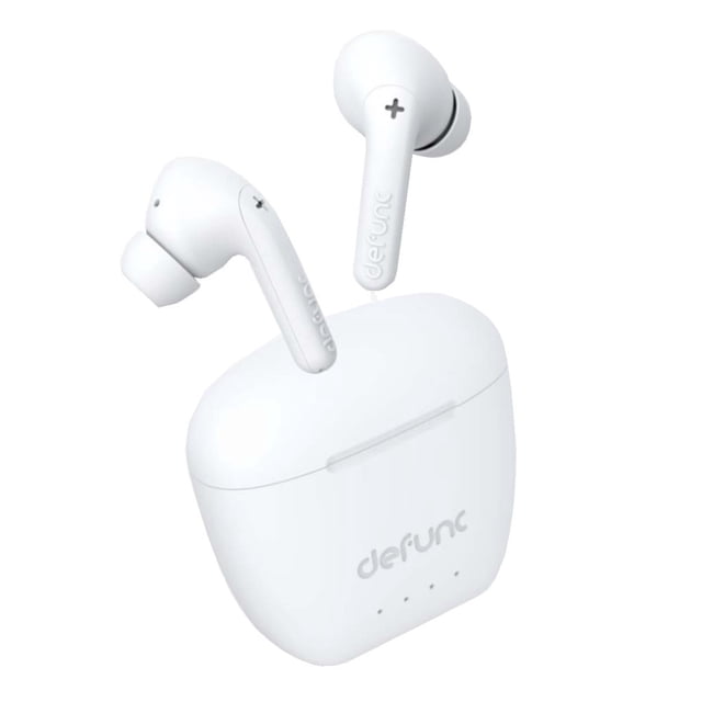 Audifonos In-ear Defunc True Audio Bluetooth 30 Horas IPX4 Blanco
