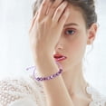 thumbnail image 4 of Handwoven Wax String Bracelet Bohemian Style Creative Crystal Temperament Bracelet For Women, 4 of 4