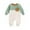 Green, variant on Kaemgyyd Baby Boys Girls Romper Soft Comfy Color Block Long Sleeve One-Piece Jumpsuit Fall Trendy Outfits Clothes 0 M-3 T