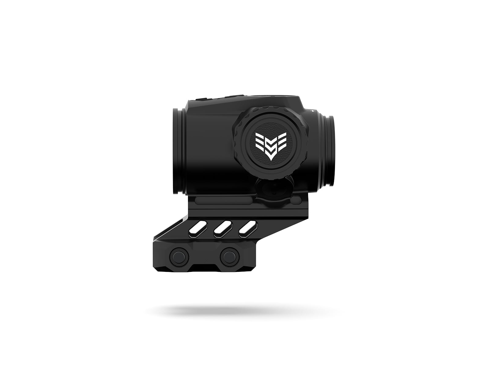 Swampfox Raider Micro Prism 1x20mm Prismatict Sight, 6 MOA Red, Black