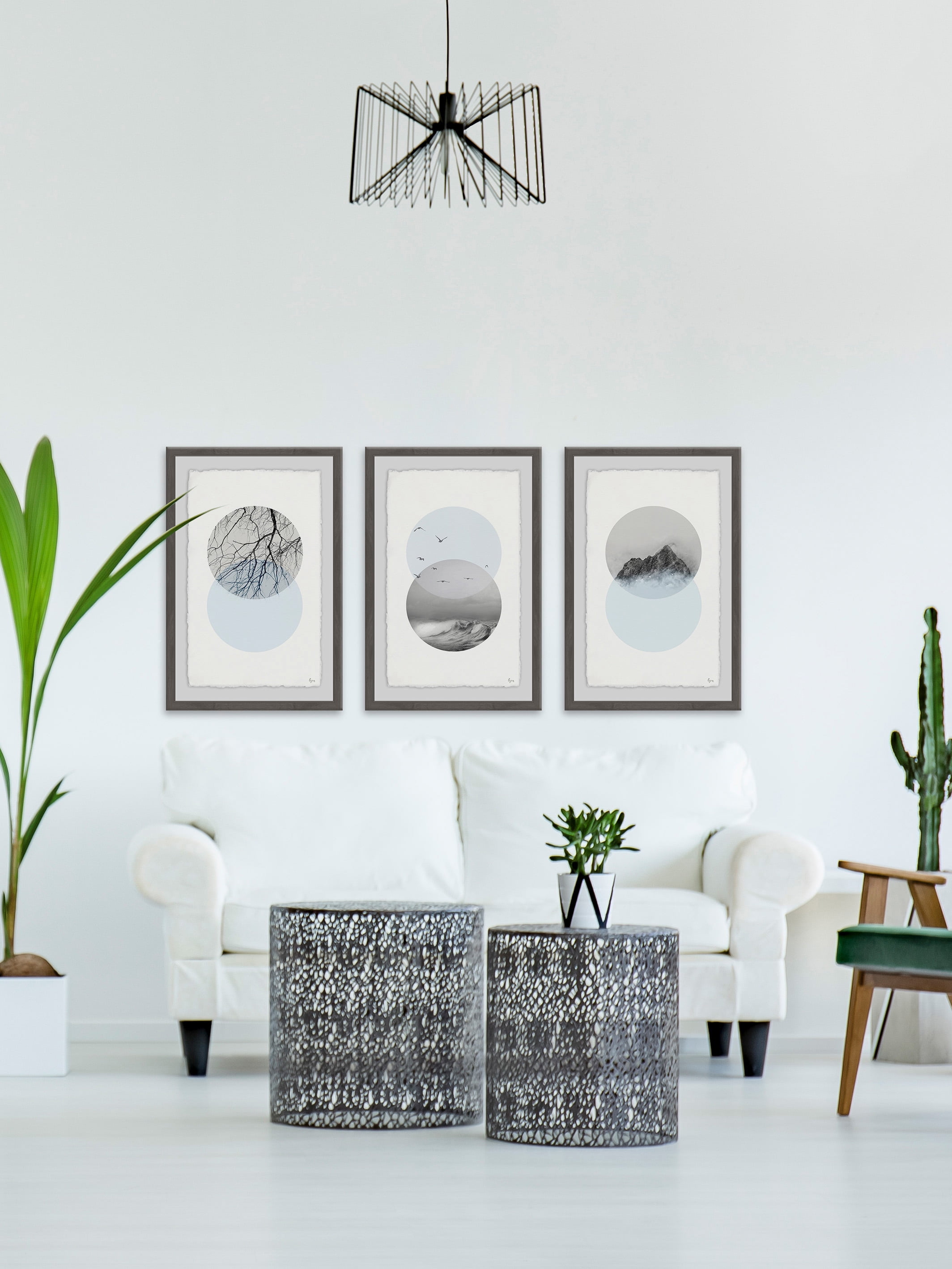 Marmont Hill Nature View Triptych