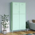 thumbnail image 1 of vidaXL Wardrobe Mint 90x50x180 cm Steel, 1 of 5