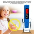 thumbnail image 3 of Most Accurate So Far 4-in-1 Instant Read TDS Meter - Measures TDS, EC, & Temperature (°C/°F) - Digital Water Testing Kit for Tap, Well, Pool, Hydroponics, Aquarium, RO/DI System -Blue, 3 of 14