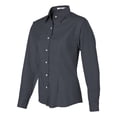 thumbnail image 2 of FeatherLite Women's Long Sleeve Stain Resistant Oxford Shirt 5233 Steel Grey M, 2 of 5