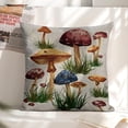 thumbnail image 5 of mushrooms grasslinen throw pillowcase decoration pillowcase gifting preferred 24x24 inch cushion cover 2 sets sofa pillowcase sofa bedroom living room car, 5 of 6