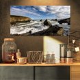 thumbnail image 1 of Blue Atlantic Coast en Espagne - Impression sur Toile Photo de Bord de Mer, 1 of 3