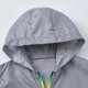 thumbnail image 4 of Gibobby Camisas Para Niñas Elegantes Chaqueta con capucha de solar para niños y niñas, prendas de vestir transpirables ligeras de verano para niños pequeños （Gris， 9 Year), 4 of 5