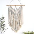 thumbnail image 2 of Colgante de pared de macramé LIUXGMXG Decoración boho Tapiz elegante de madera flotante 65 x 35cm, 2 of 3