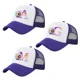 thumbnail image 2 of Gabbys gorra de béisbol para niños, gorro con estampado de figuras de Anime de dibujos animados, transpirable, HipHop, NetCap, juguete Kawaii, regalo, 2 of 5