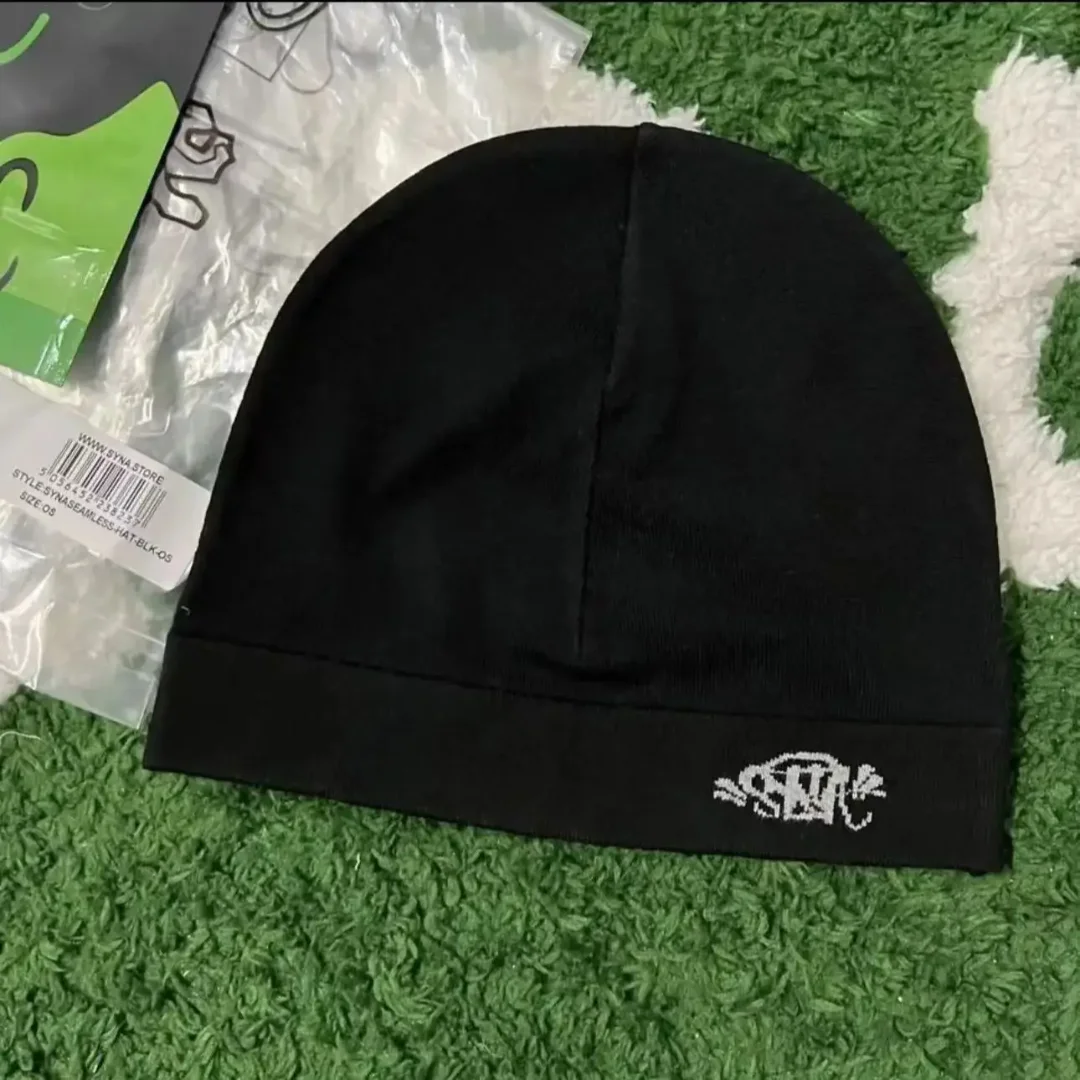 Syna Running Cap Syna World Skull Hat 2023 New Knitting Syna