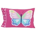 thumbnail image 6 of Carter's Butterflies 4-Piece Toddler Bedding Set, Pink/White, 6 of 6