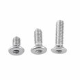 thumbnail image 3 of 250 Pieces M2 Hex Socket Screws with Hex Nuts, A2 Stainless Steel Flat Head Assortment Kit, 3 of 5