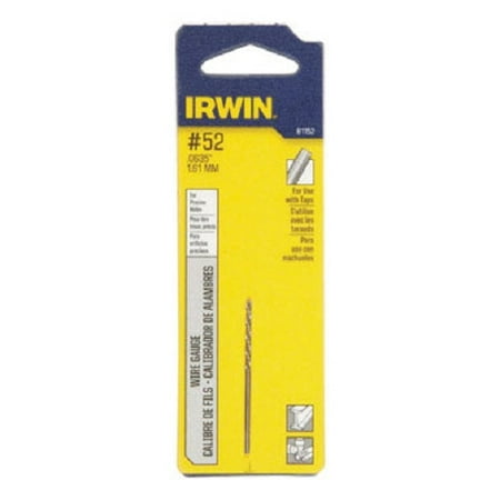 

1 PC-Irwin 81152 High Speed Steel Wire Gauge Drill Bit #52