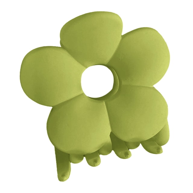 Grande Pince à Cheveux Fleur Design Pince pour Femme Arrière de la Tête Pince Requin