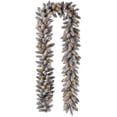 thumbnail image 2 of Glitzhome Pre-Lit Snow Flocked Christmas Garland with Warm Led Light, 2 of 5