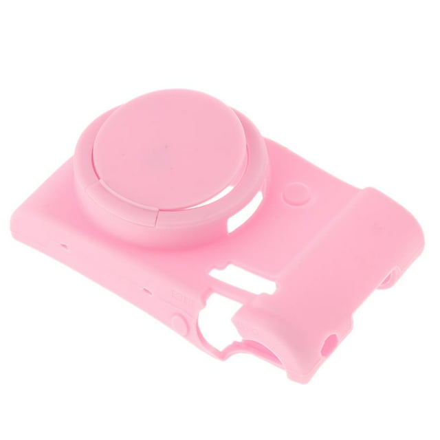 Funda a Para Del Cuerpo De De Silicona, Para Estuche De Cámara ZR5500 / 5000/3700 Rosado