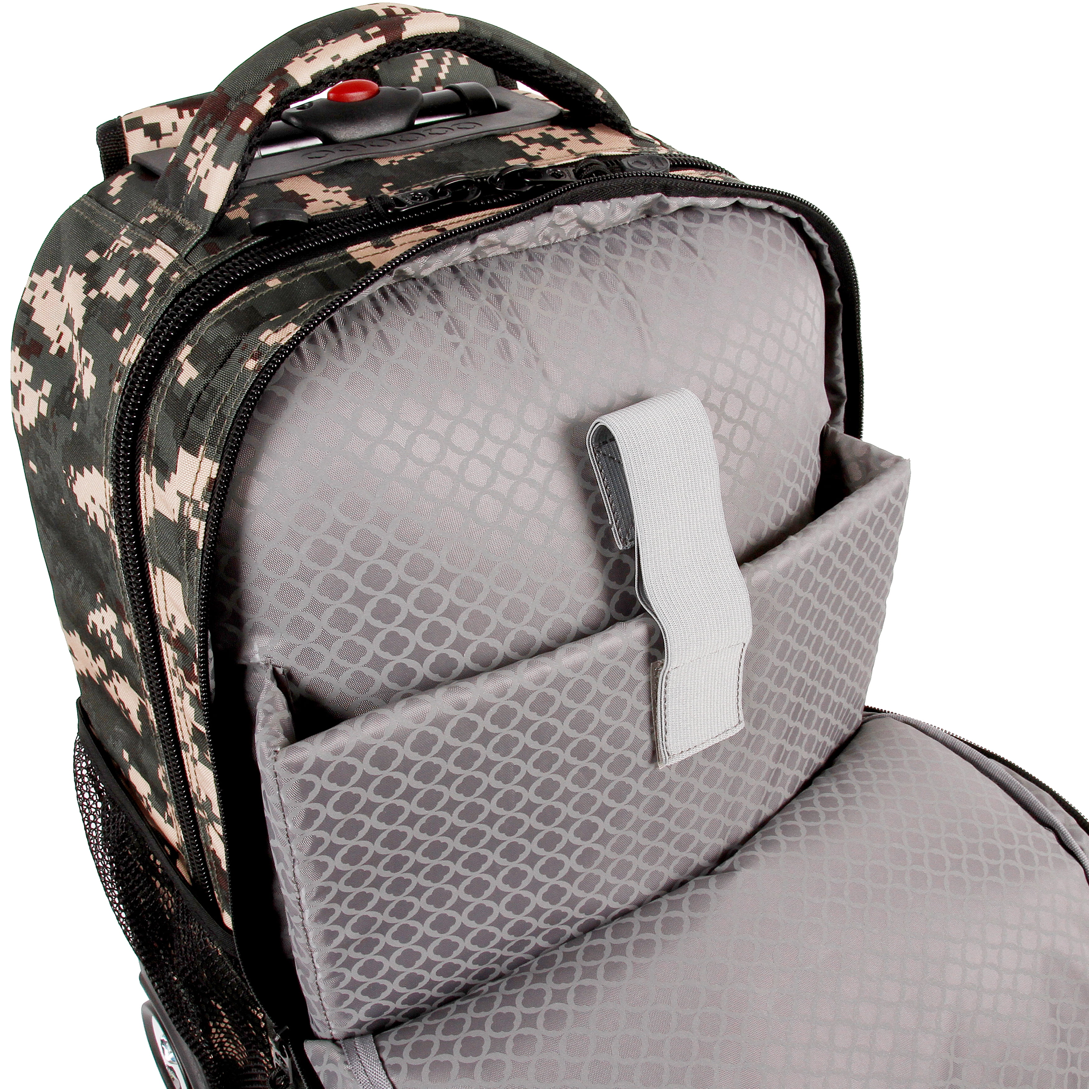 J World New York J World Sundance Laptop Rolling Backpack Camo Walmart Com Walmart Com