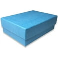 thumbnail image 3 of 8 Qty - Light Sky-Blue Cotton Filled Gift Boxes - Size 3" x 2 1/8" x 1" - USA Made - Sales/Gifts/Storage - N'icePackaging, 3 of 8