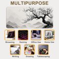 thumbnail image 7 of Desk Mat Large Mouse Pad (35.4 x 15.7 In), Ink Plum Blossom Landscape Extended Gaming Mousepad with Stitched Edges for Office/Home, 7 of 7