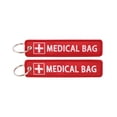 thumbnail image 7 of MODANU 2 Pack Medical Alert Bag Tags, 5.1x1.2 inch Emergency Medical Equipment Luggage Tags for CPAP Respiratory Equipment Everyday Home and Travel Medical Device Luggage Tag, 7 of 7