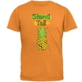 thumbnail image 1 of Summer Sun - Be a Pineapple - Stand Tall Mens T Shirt Tangerine 3X-LG, 1 of 1