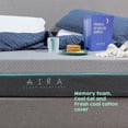 thumbnail image 4 of Colchón en Caja Aira Matrimonial Memory Foam Doble Vista 2 en 1 Anti acaros Cool Gel, 4 of 8