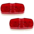 thumbnail image 1 of 2Pack High Brightness Side Marker Lights Red Designed For Trucks Offering Easy Installation And Wide Illumination, 1 of 5