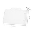 thumbnail image 2 of unbranded 5Ud Transparente Horizontal Resistente Reutilizable Para Tarjetas De Identificación Y Crédito, 2 of 7