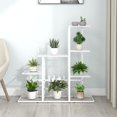 thumbnail image 1 of vidaXL Flower Stand 94.5x25x88 cm White Metal, 1 of 4
