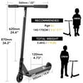thumbnail image 4 of Limit LMT69V2 Lightweight Pro Trick Stunt Scooters for Teens Adults and Kids 8+, 4 of 9