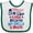 White and Green, variant on Inktastic Military Uncle Proud Nephew Freedom Boys or Girls Baby Bib