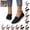 Black, variant on Orthopedic Shoes for Women Summer Walking Slip on Non Slip Arch Support Sneakers Dressy Breathable Mesh Closed Toe Shoes (Black)