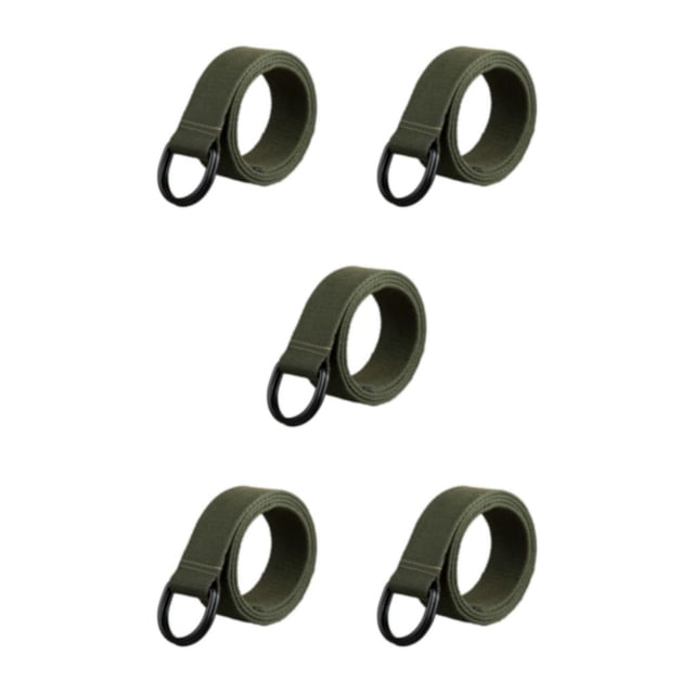 Minnieouse Hebilla de metal pulido y electrochapado en un cinturón de tela simple y elegante para una apariencia moderna Follaje verde 110 cm Type2 NO2