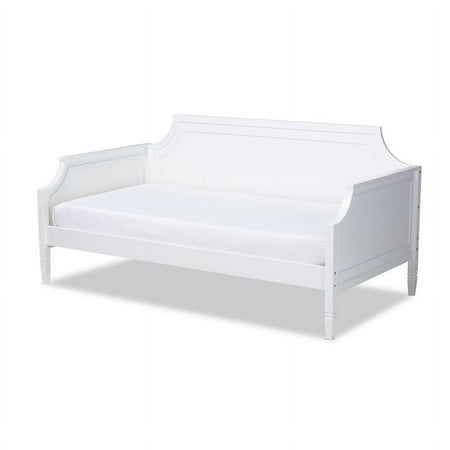 Allora Traditional White Wood Twin Size Daybed