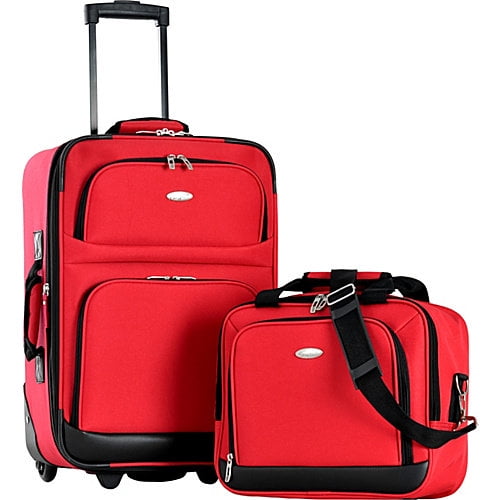 Let's Travel! 2Piece CarryOn Luggage Set