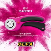 45mm Ergonomic Rotary Cutter Magenta