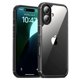 thumbnail image 1 of Defense Armor Series for iPhone 16 Plus Case Anti-Scratch TPU+PC Clear Back Shell - Black, 1 of 5