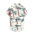 thumbnail image 2 of Xixinqiwan No Boundaries Hawaiian Shirt for Men Summer Beach Casual Short Sleeve Button Down Shirts Printed Tropical Vacation Tops, 2 of 5