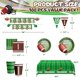 thumbnail image 3 of Kit de decoración para fiesta de fútbol DMIGHT, 100 piezas, 3 of 7