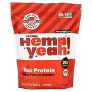 Manitoba Harvest, Organic Hemp Yeah!, Max Protein, Hemp Protein Powder, Unsweetened, 32 oz