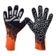 thumbnail image 4 of Guantes de portero Zulema deportivos transpirables con agarres fuertes fútbol naranja y negro, 4 of 8