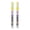 Yellow, variant on Naierhg 2Pcs Tire Mark Paint Pens Waterproof Fade Resistant Precise Application Fill Paint Pens Vehicle Accessories