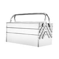 thumbnail image 2 of Stainless Steel Tool Box Multipurpose Solid Carrying Tools Box Portable Tool Box 420mm Three layers, 2 of 9