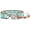 A4 Colorful flower button & Turquoise, variant on 7 Chakra Bracelets for Women with Real Stones Leather Wrap Healing Bead Bracelet Women Men Boho Friendship Jewelry