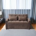 thumbnail image 3 of Lazy Sofa Bed,Luxury Seating Foldable Sofa Bed, Sofa velvet pull-out bed, Adjustable Back And With USB Port and Swivel Phone Stand, 3 of 5