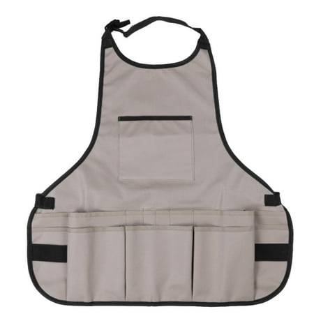 

FTjfrsbc 14 Pockets Technician Carpenter Car Repair Garden Tool Apron Work Clothes