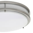 thumbnail image 5 of Amax Lighitng, Inc. Amax Lighting 15W LED flush mount fixture  in Brush Nickel Finish Bronze, 5 of 5