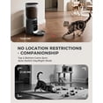 thumbnail image 5 of 5L Automatic Cat Feeder with Dual 2K HD Camera, WiFi Food Dispenser for Cats & Small Dogs, Laser Toy & Diet Tracking, 5 of 7