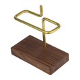 thumbnail image 2 of Support de Rangement en Bois Noyer pour Filtres à Café en Forme d'Éventail en Forme de V, 2 of 9